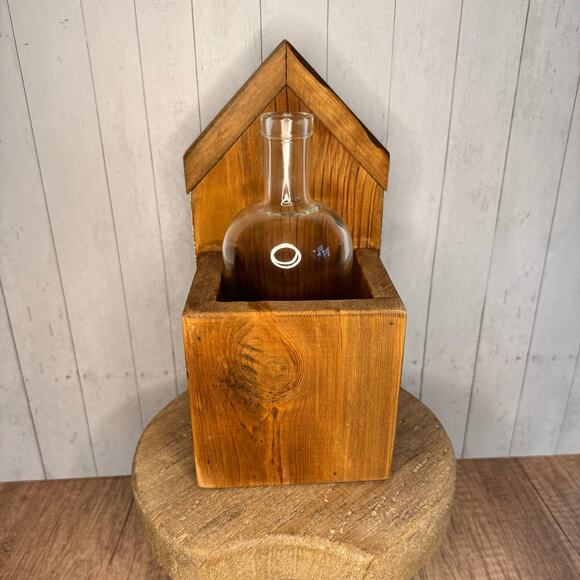 Beach House Vase Home Decor Rustic Art Nature Lover NeW - Picture 2 of 10